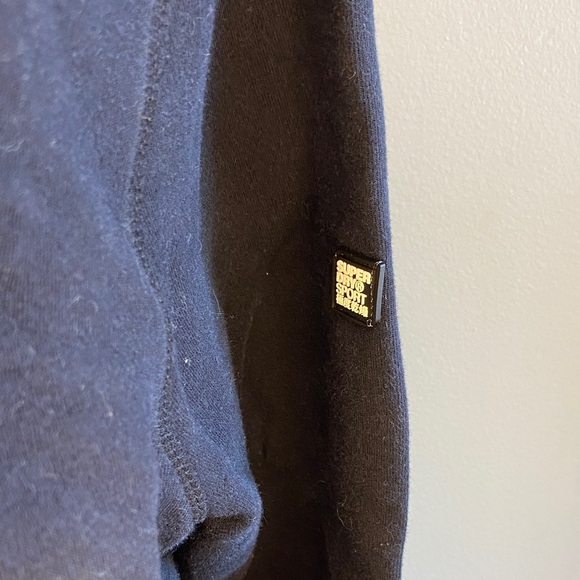 Superdry Sport Black Embossed Logo Hoodie (Women's 2XL) - Picture 5 of 7